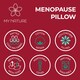 image 9 of Menopause Pillow by My Nature | White | 48 x 74 cm | 1