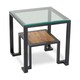 image 4 of Interiors by Premier Roman Side Table Black