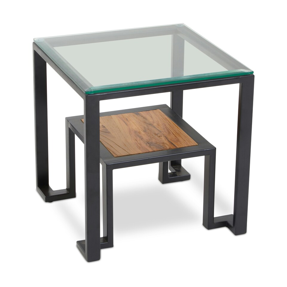 image 1 of Interiors by Premier Roman Side Table Black