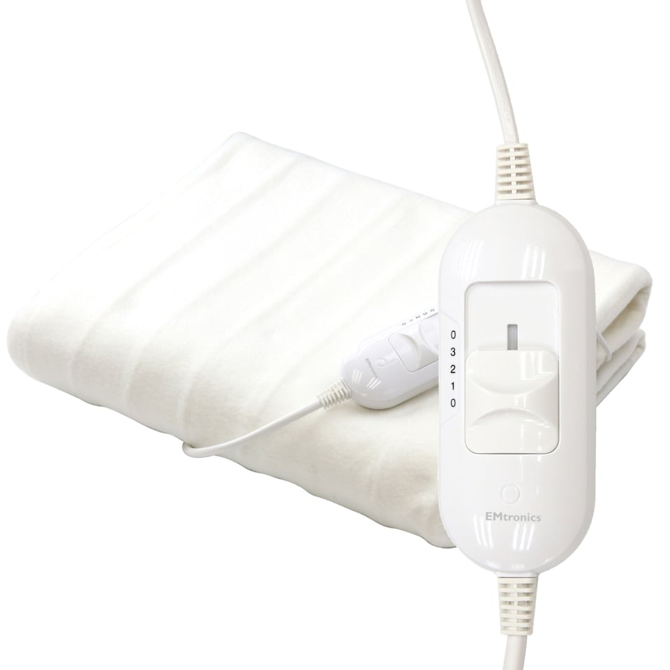 image 1 of EMtronics King Electric Blanket  - Size 165cm x 137cm