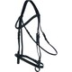 image 1 of Aviemore Raised Cavesson Leather Horse Bridle - Black - Full