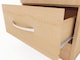 image 6 of Nevada 1 Door 1 Drawer Wardrobe | Brown | Sonoma Oak