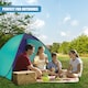 image 6 of GEEZY Pop Up Tent 2-3 Person UPF 50 Waterproof Beach Camping Shelter