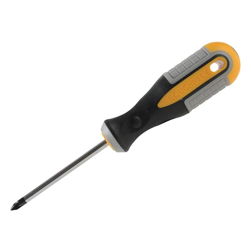 Roughneck Pozidriv Screwdriver - Multi Colour - PZ1 x 75mm