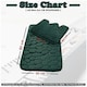 image 10 of VELVETIO 2Pc Pebble Bath Mat Set Memory Foam Bathroom Toilet Rugs Brown | Natural