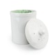 image 4 of White Ceramic Compost Caddy - Portland Kitchen Ceramic Compost Bin for Food Waste Recycling