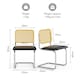 image 5 of VonHaus Bridgewater Cantilever Style Dining Chairs Set of 2