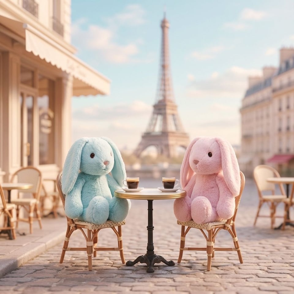 image 1 of Gosh! Bunny Rabbit Plush Softie Toy
