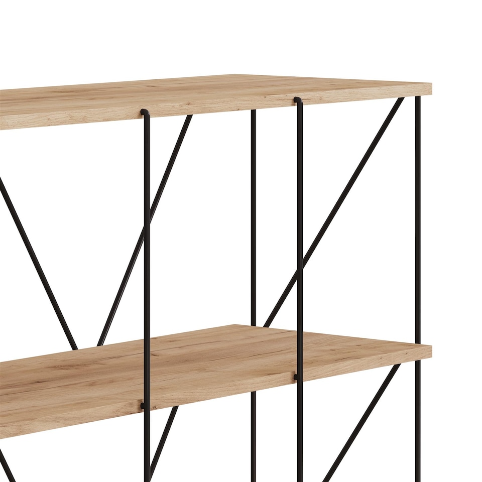 image 1 of Leyo Cube Rack 4 x 2 Wotan Oak