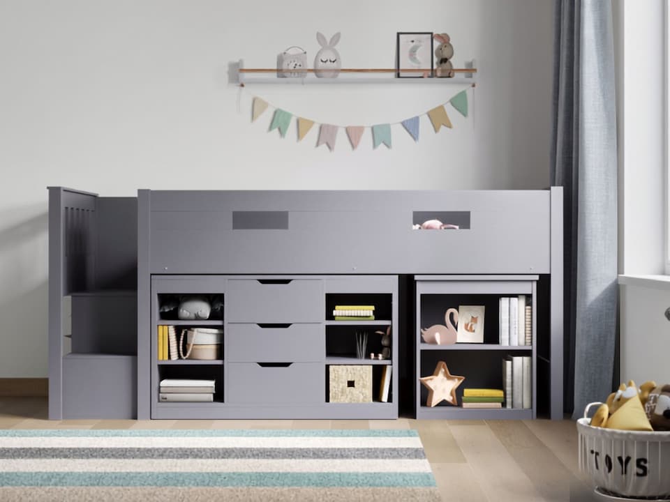 image 1 of Flair Charlie Drawer Unit Grey