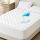 image 1 of Homes-Linen Mattress Protectors Waterproof Quilted Super Soft Cosy Anti Allergy Non Noisy Fitted Mattress Protector Single