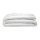 image 1 of Belledorm Pima Cotton 450 Thread Count Duvet Cover - White - Single
