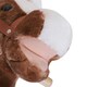 image 6 of HOMCOM Kids Rocking Horse Wooden Plush Children Ride On Toy Rocker Baby Gift Age