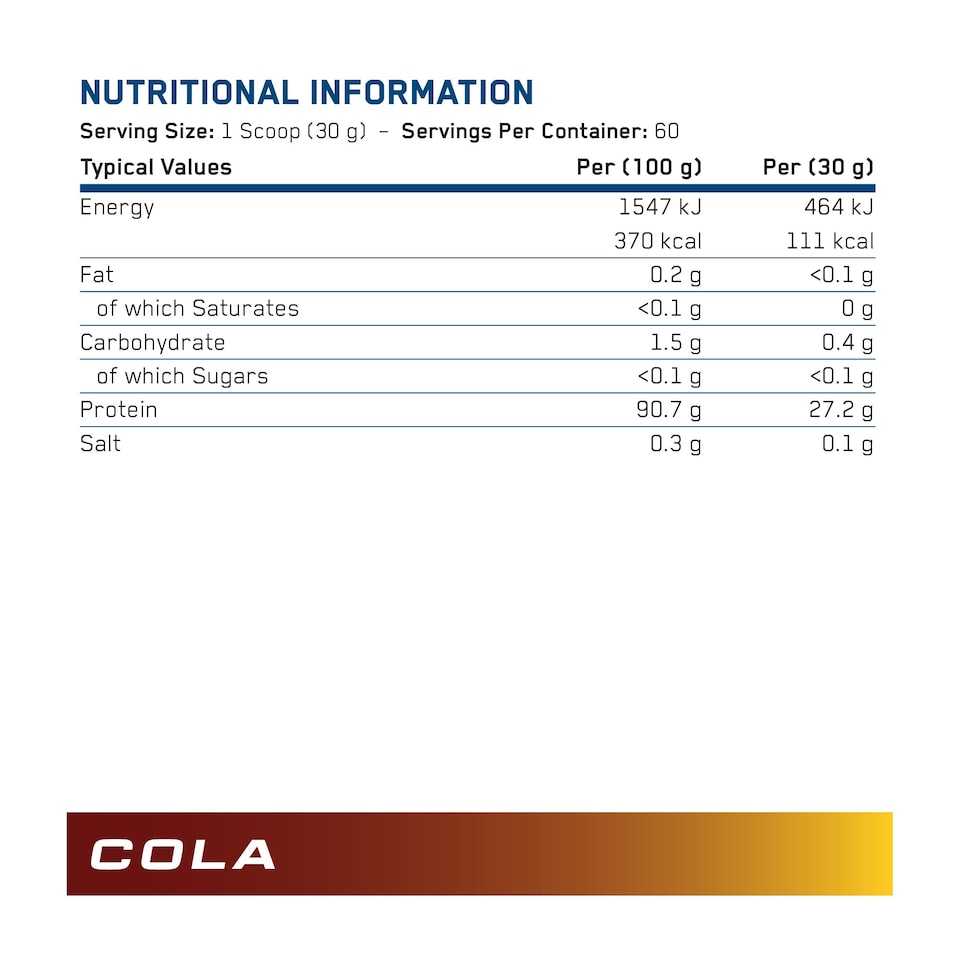 image 1 of Applied Nutrition Beef-XP Clear Protein Isolate Powder - Millions Cola - 60 Servings