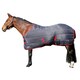 image 2 of HYCONIC Standard-Neck 100g Horse Stable Rug - Charcoal/Red - 6´ 0"