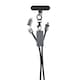 image 2 of XD Xclusive Terra Recycled PET Charging Cable - Grey - One Size