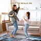 image 3 of HOMCOM Large Blue Area Rug, Geometric Carpet for Living Room Bedroom, 160x230cm