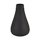 image 1 of Tapered Vase - Glass - L11 x W11 x H18 cm - Black Black