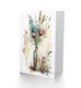 image 2 of Spring Flower Bouquet Wine Bottle Vase Nature Birthday Card