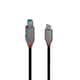 image 2 of 1m USB 3.2 Type C to B Cable, 5Gbps, Anthra Line