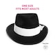 image 5 of King of Pop Costume 5 Pcs - Black and White | Multi | L