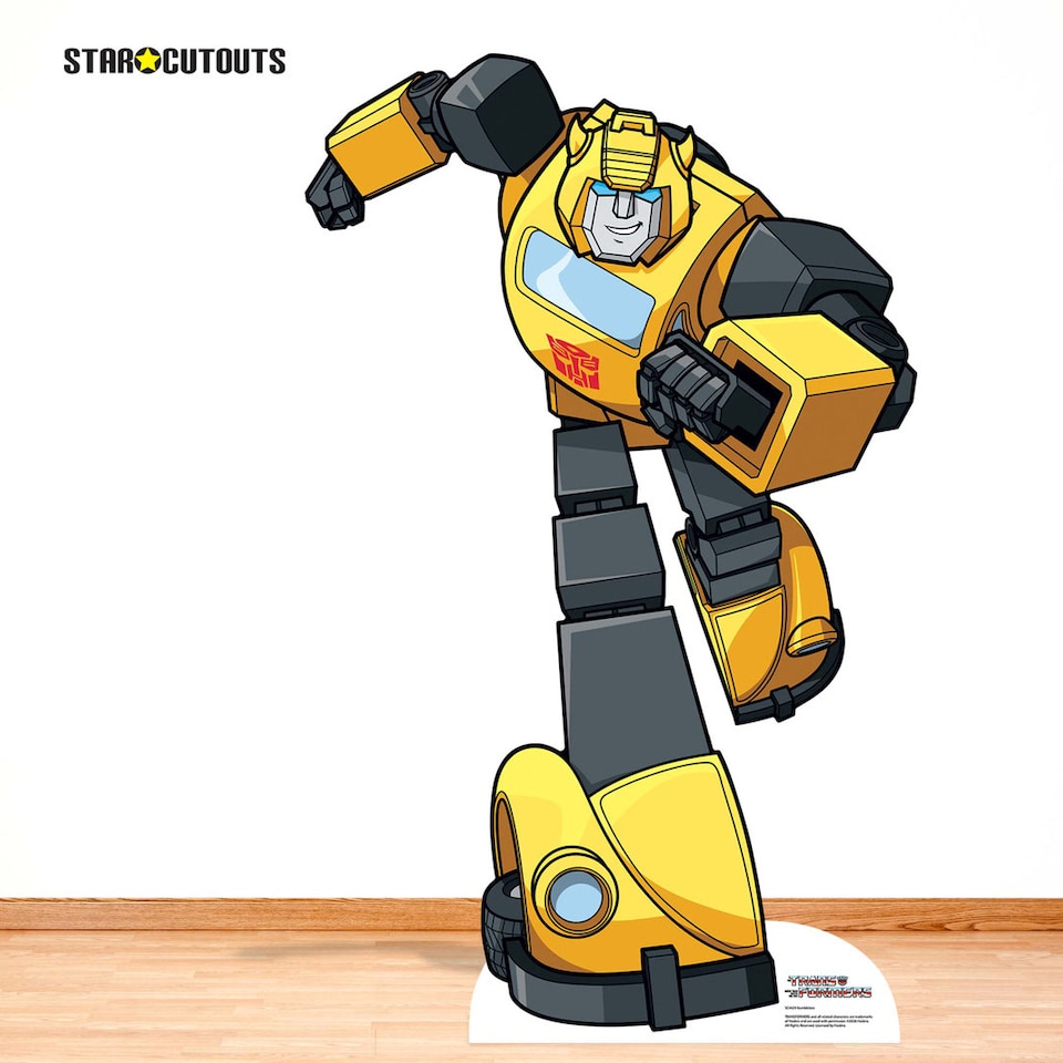 image 1 of Bumblebee Transformers Animation Lifesize Cardboard Cutout 134cm