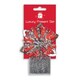 image 2 of Pack of Silver Christmas Luxury Starburst Bow & Mini Tinsel
