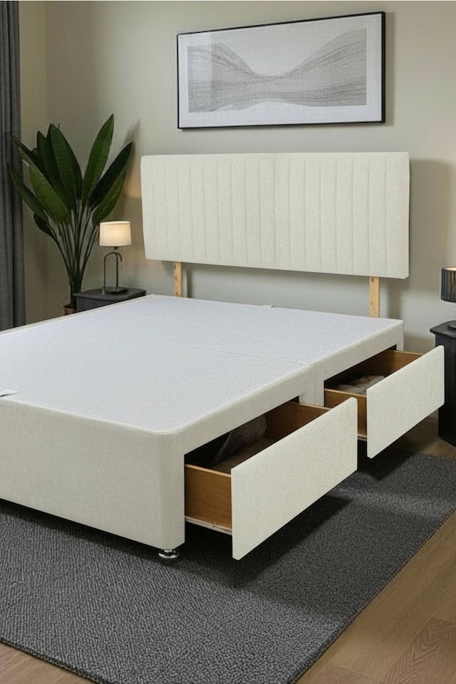 image 1 of Emily Divan Bed Base 2 Drawers And Headboard