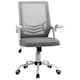 image 1 of Vinsetto Mesh Swivel Office Chair Task Computer Chair w/ Lumbar Support, Grey