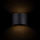 image 2 of Fulton Integrated LED Wall Lamp Black, IP54