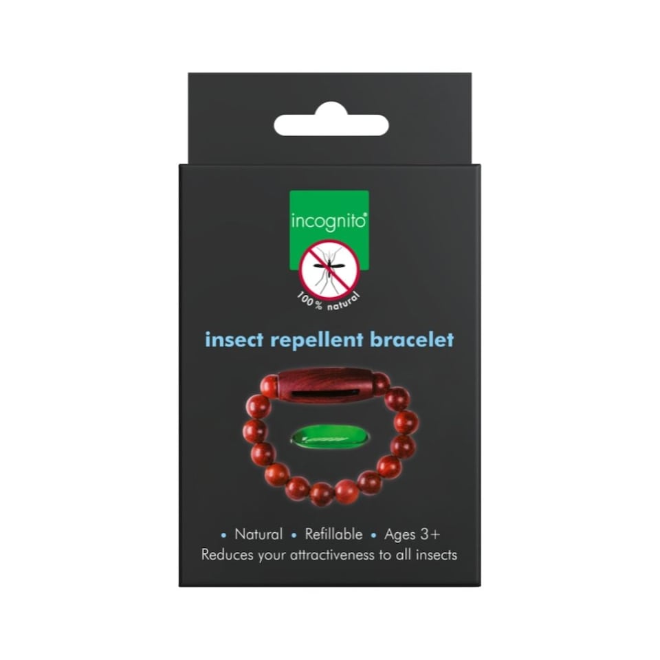 image 1 of Lightweight natural insect repellent bracelet (large)
