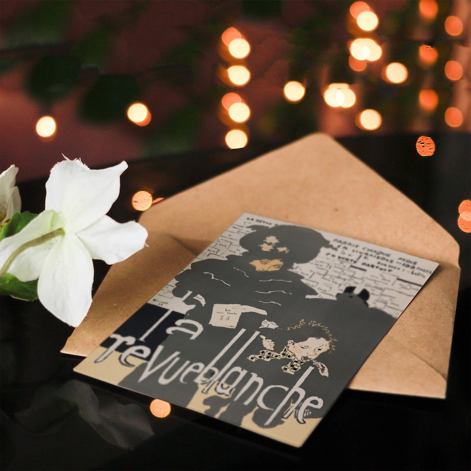 image 1 of Pierre Bonnard Art Card Poster for the Revue Blanche Journal