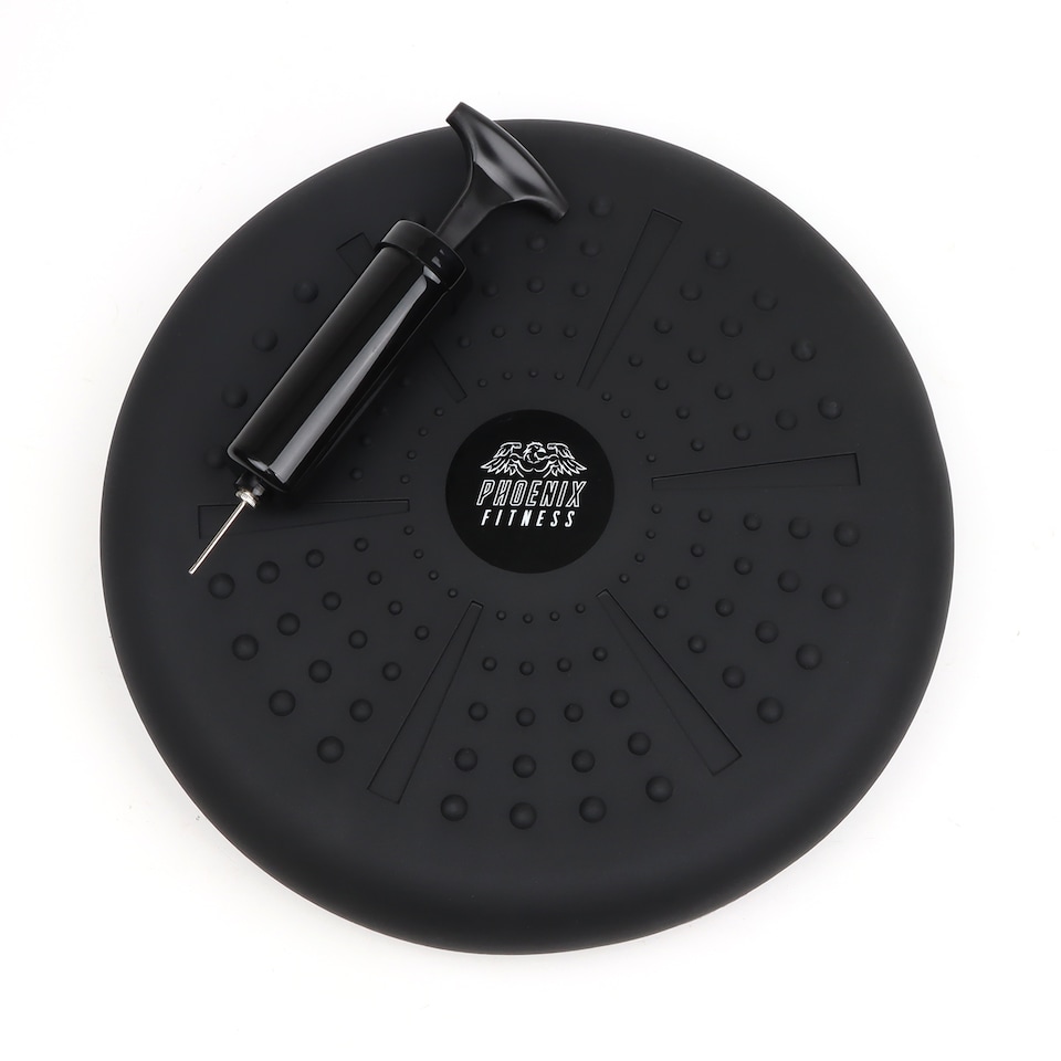 image 1 of Phoenix Fitness Wobble Cushion - Black | Black