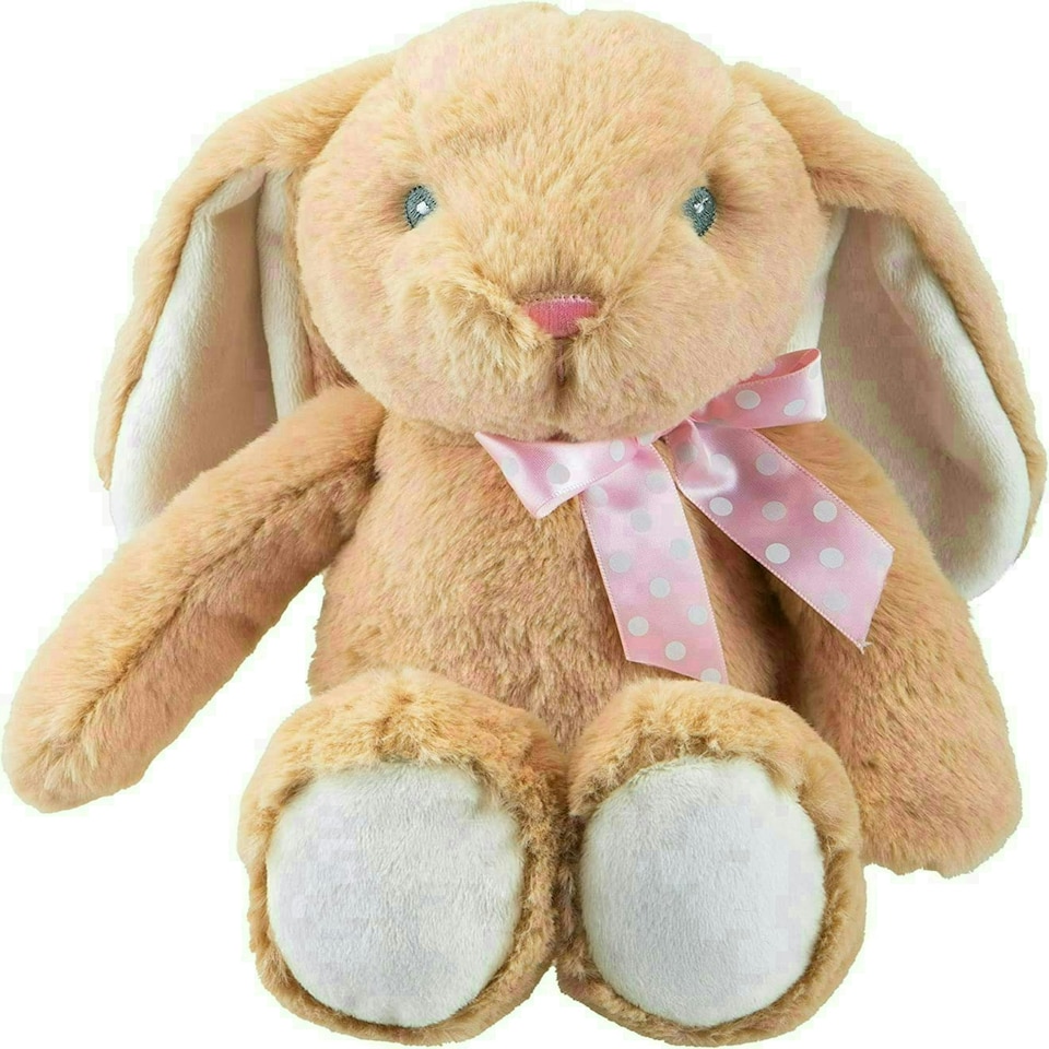 image 1 of Sitting Floppy Pippin Brown Rabbit 23cm