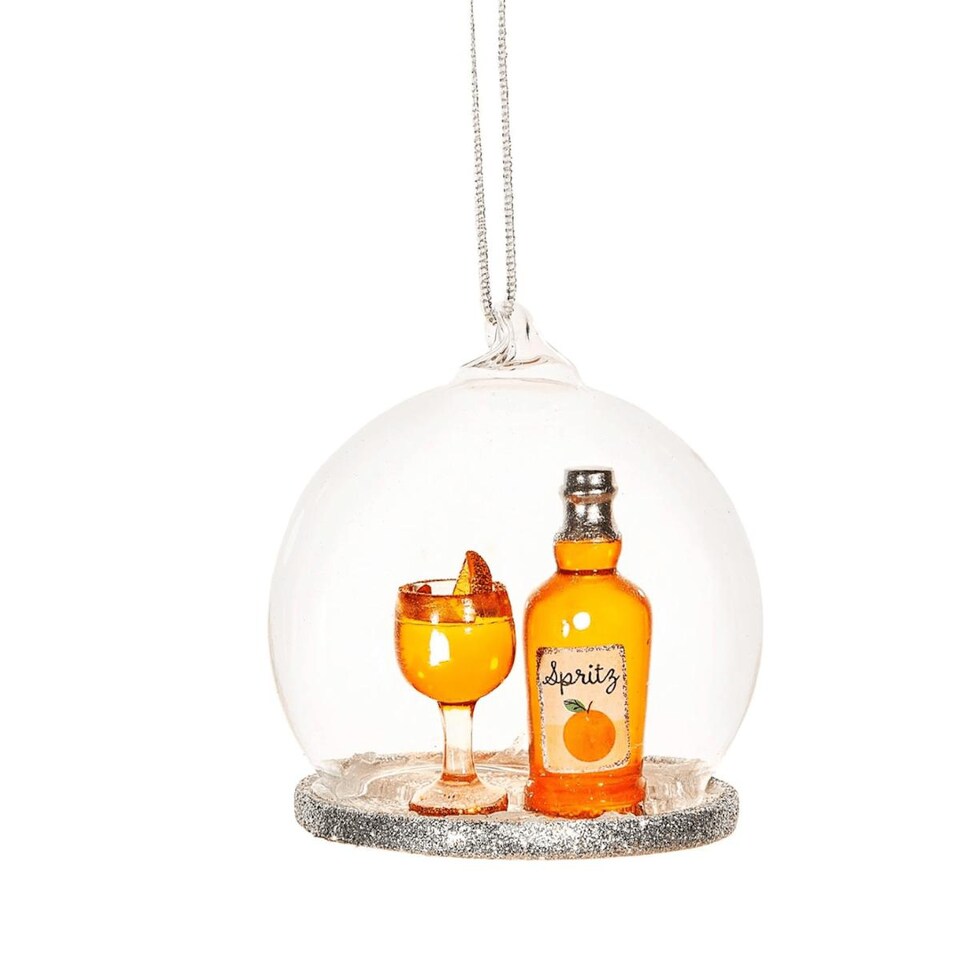 image 1 of Sass & Belle Christmas Orange Spritz Dome Christmas Tree Decoration