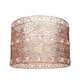 image 1 of Polished Copper Acrylic Gem Moroccan Style Chandelier Pendant Light Shade | Copper