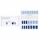 image 1 of Nail Sticker (blue) - # Rainyblue Nail - 32pcs Blue