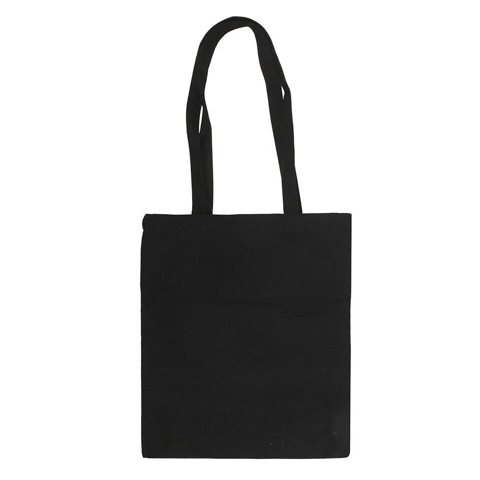 image 1 of Just One More Shop Tote Bag Black