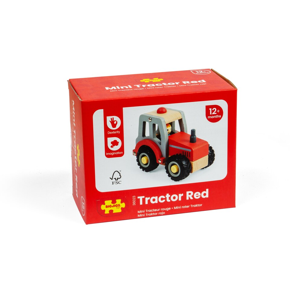 image 1 of Tractor Red | Red