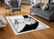 image 2 of Art Deco Woman (Rug) | Black | S