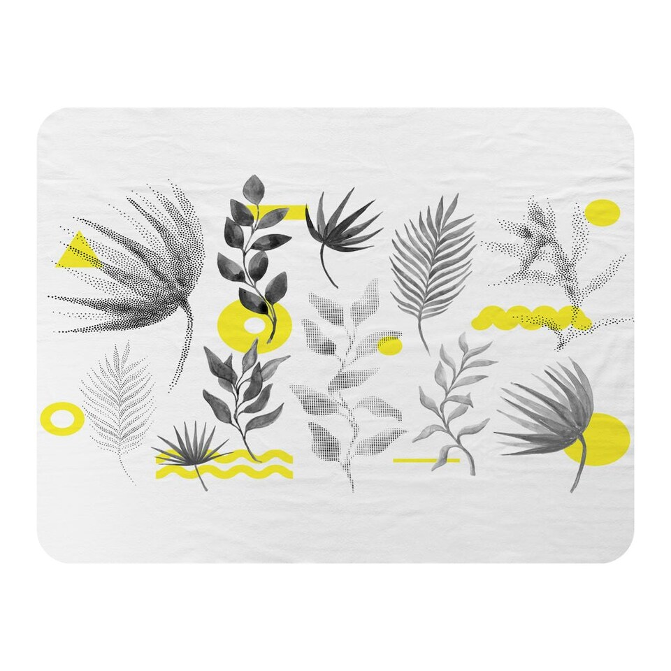 image 1 of Selection Of Leaves (Blanket)