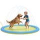 image 1 of PawHut 170cm Splash Pad Sprinkler for Pets Dog Pool Non-slip Outdoor Yellow
