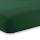 image 2 of Percale Extra Deep 16" Fitted Sheet - Bottle Green - Double Green | Double