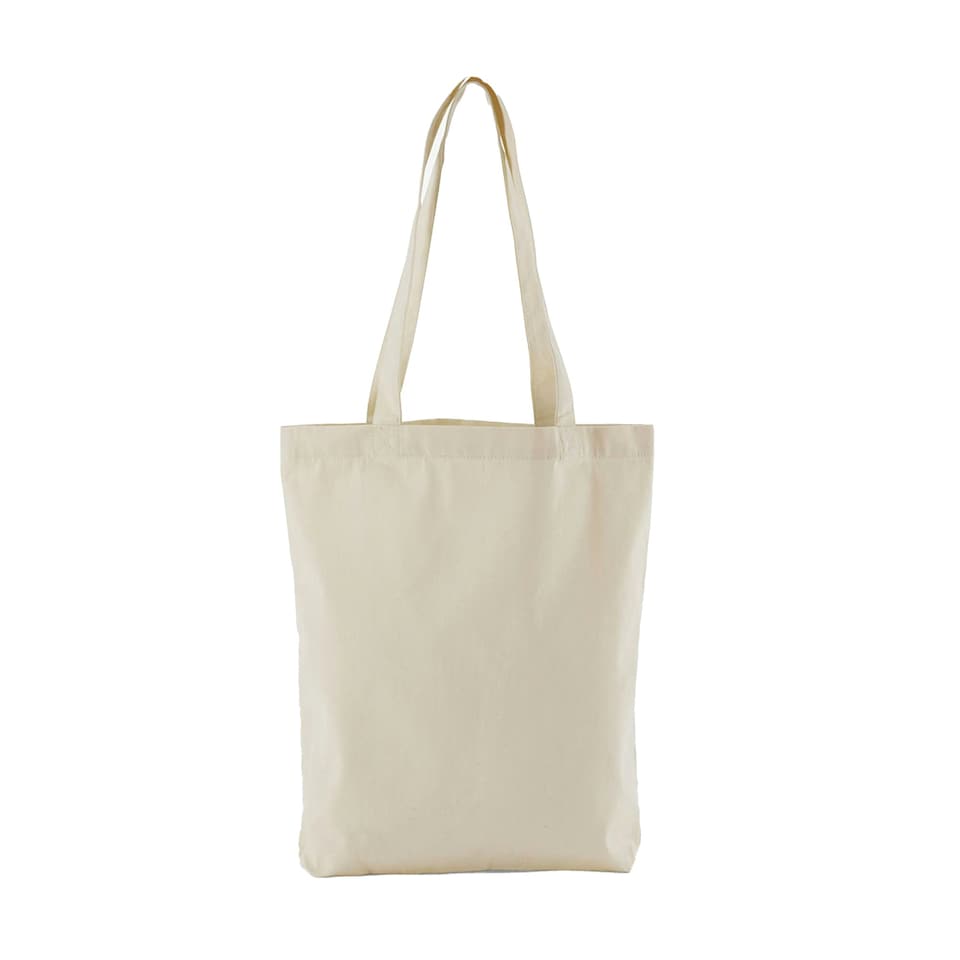 Westford Mill Twill Organic Tote Bag - Natural - One Size Cream
