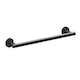 image 1 of Cosmic Wall Mounted Towel Rack with Brushed Black PVD Finish for Bathroom 45 cm