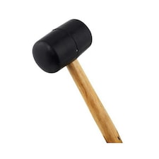 SupaTool Rubber Mallet - Black/Natural - 16oz