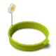 image 1 of Zeal Silicone Egg Ring Cooker, Lime Green