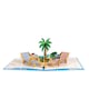 image 2 of Beach Bliss 3D Summer Pop Up Greeting Card