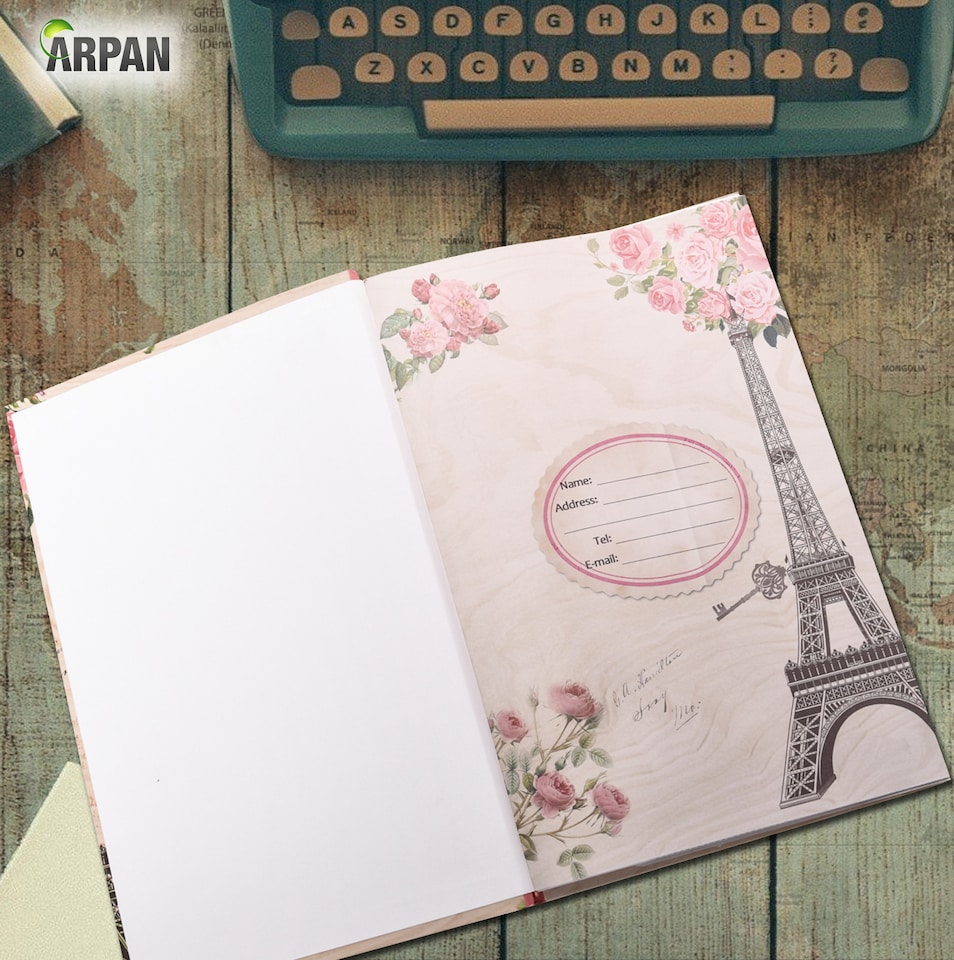 image 1 of ARPAN Large Slip In Memo Photo Album for 300 Photos 6x4" (10x15cm) – Bookbound Picture Album with Memo Writing Space, Index Pages & CD/DVD Pocket for Family, Wedding & Travel Memories