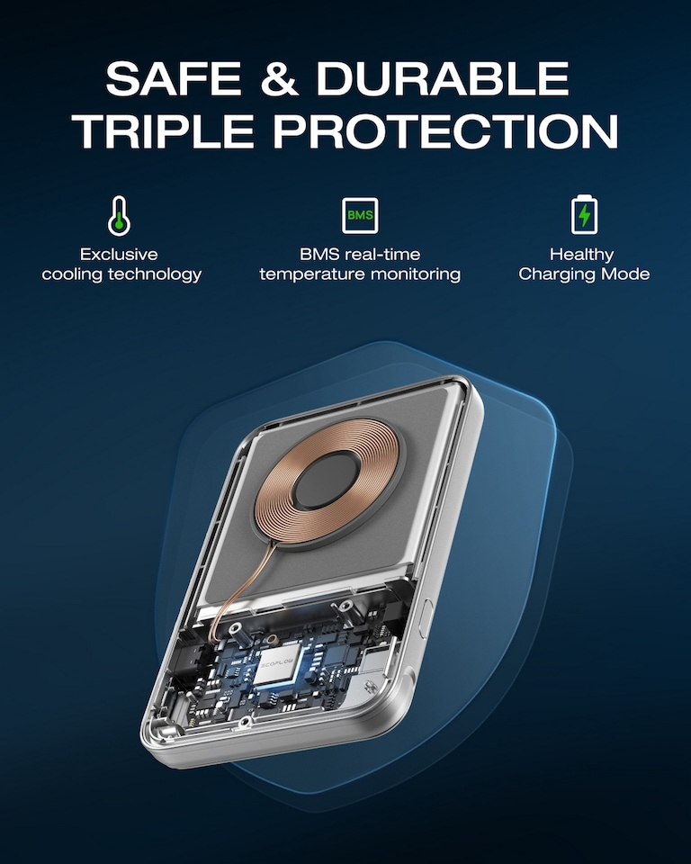 image 1 of EcoFlow Rapid 5000 Power Bank- Silver